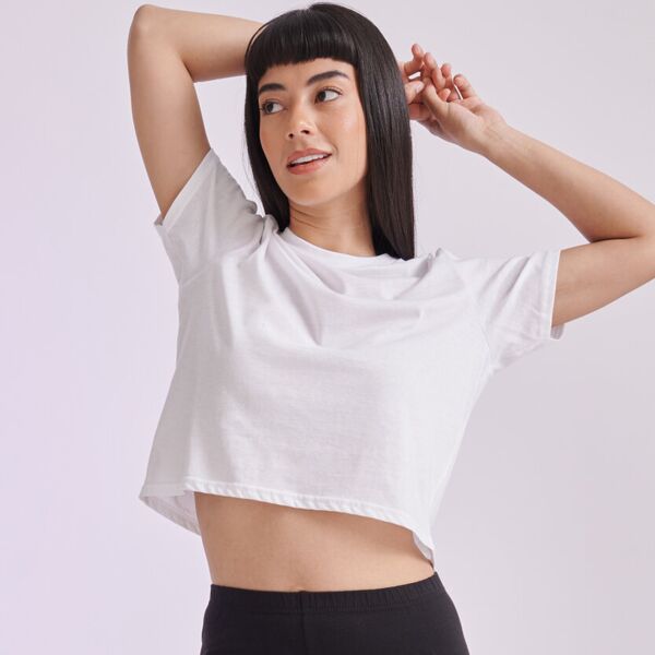 Women's cropped boxy T Thumbnail