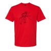 Softstyle™ midweight adult t-shirt Thumbnail