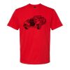 Softstyle™ midweight adult t-shirt Thumbnail