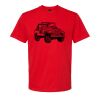 Softstyle™ midweight adult t-shirt Thumbnail